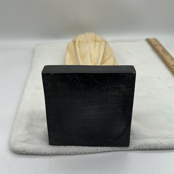 Antique/Vintage Gino Ruggeri Bianchi Sacred Heart of Mary Alabaster Sculpture - Picture 12 of 14